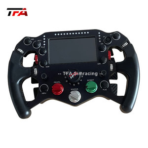 Simulador de carreras Sim completo de alta calidad Configuración de cabina Soporte ajustable Silla de juegos Volante para juegos de carreras - Product Image 2