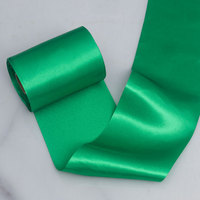6 pouces X 20 mètres de large or Satin ruban rouleau tissu solide pour la coupe cérémonie Kit grande ouverture chaise ceinture fête décoration