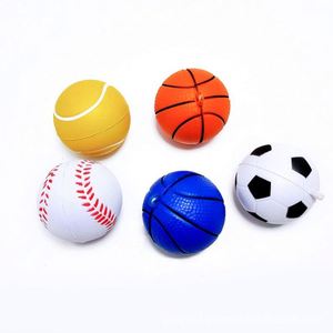 Wholesale Custom Logo PU Foam 6.3cm Digital Printing Soft <b>Squishy</b> Heart Football Shape Stress Ball Anti-Stress Promotional Toy - Product Image 1