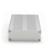 Boîtier en aluminium anodisé pour électronique, boîtier d'instrumentation, boîtier pour rail DIN, boîtier pour carte de circuit imprimé