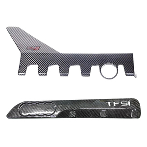 <span class=keywords><strong>Prix</strong></span> usine panneau de garniture de cabine en Fiber de carbone sec décoration couvercle de moteur pour <span class=keywords><strong>AUDI</strong></span> RS3,TTRS EA855 2.5T - Product Image 1