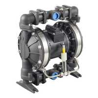 Pompe AODD GK DN25 avec dispositif de détection de fuite, pompe d'échantillonnage de précision et de collecte des déchets pour liquides dangereux