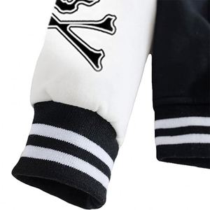 High Quality Polyester Bomber Clothing <b>Slim</b> <b>Fit</b> Customizable logo Youth Windproof Baseball <b>Jackets</b> - Product Image 6
