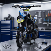 Vente directe d'usine ZUUMAV K3R-125cc Moto tout-terrain chinoise 4 temps avec une vitesse maximale de 61-80 km/h pour les professionnels