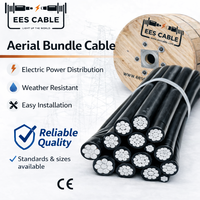 Câble Aérien Pré-assemblé en Aluminium NF C 33-209 ABC 3*35+54.6+16mm²  3*50+54.6+16mm²