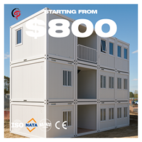 Acheter une maison conteneur, détachable, portable, 10 pieds, 20 pieds, 40 pieds, maison de luxe, modulaire, préfabriquée, conteneurs à plat