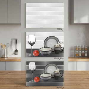 Transformez votre cuisine avec de superbes carreaux muraux en céramique imprimés 30x45cm (12x18 pouces), brillants, émaillés et imperméables pour salle de bain - Product Image 4