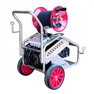 Nueva Hidrolavadora Eléctrica <span class=keywords><strong>KEMEL</strong></span> de 7.5KW de Alta Presión (con Enrollador de Manguera) para Limpiar Superficies de Paredes y Suelos de Patios - Product Image 6