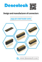 Connecteur de charge magnétique Denentech Pogo Pin 2P 3P 4P 5P étanche à ressort pour charge rapide sur PCB