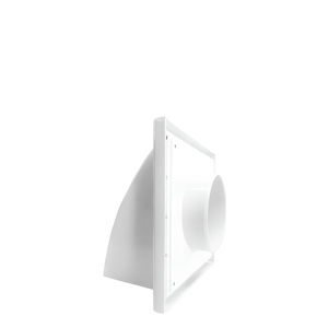 Capot de ventilation extérieur en plastique ABS, résistant à la pluie, pour système d'air frais, ventilateur d'évacuation, couvercle de ventilation extérieur avec conception coupe-<span class=keywords><strong>vent</strong></span> - Product Image 1