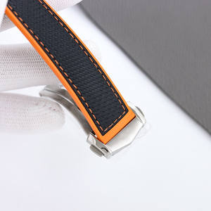 Reloj Automático de Lujo para Hombre con Correa de Tela y Cuero Genuino, Personalizable con Logotipo, de Acero Inoxidable, a la Moda - Product Image 6