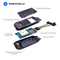 Traceur GPS automobile 4G LTE 2G avec télécommande pour voiture et camion - Carte mondiale et suivi en temps réel