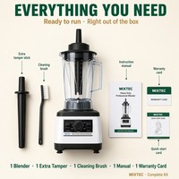 Produsen Blender Komersial OEM/ODM Mencari Distributor -- MOQ 300+ Set, Branding Kustom Tersedia MIXTEC