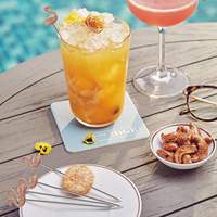 Creatieve roestvrijstalen flamingo fruitprikkers, taart-, gebak- en fruitspiesjes, decoratie voor bars en cocktails.