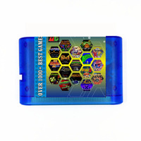 Cartouche de jeu pour Mega Drive EDMD Remix MD, en plastique ABS, s'adapte parfaitement aux consoles de jeu 16 bits