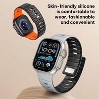 Correa de Reloj Deportiva de Silicona con Pin Magnético XDfind para Relojes de 42/44/45/46/49mm/Ap