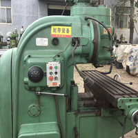 Machine de fraisage Haibo XA5032 d'occasion, broche conique BT50, machine de précision verticale pour métaux, capacité de travail moyenne