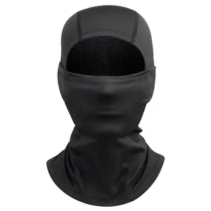 Máscara de esqui de rosto inteiro com um buraco para homens e mulheres, chapéu de design unissex para motocicletas, balaclava de lã para inverno