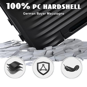 Ensemble de bagages modernes à roulettes pour voyages d'affaires, 3 pièces (20'', 24'', 28'') avec serrure TSA – Vente chaude depuis notre entrepôt aux États-Unis - Product Image 2