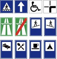 Panneaux routiers blancs oeil de chat enfants jouent impression signe Led panneau Composite en aluminium Flashcards