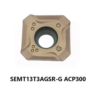 Original SEMT SEMT13T3AGSN SEMT13T3AGSR SEMT13T3AGSN AGSR G <strong>H</strong> ACK200 ACP200 ACZ330 Milling CNC Carbide <strong>Insert</strong> - Product Image 2