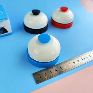 Sonnette de jeu pour enfants, buzzer en métal de 6.5cm, pour la maison, le jardin, le bureau, la maternelle - Product Image 4