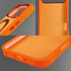 <span class=keywords><strong>เคส</strong></span>โทรศัพท์แม่เหล็กแบบหมุนได้ 360 องศา 3 in 1 พร้อมขาตั้งวงแหวนกันกระแทก 2500 เกาส์ ผิวสัมผัสนุ่มนวล สำหรับ iPhone 17 Pro Max - Product Image 3