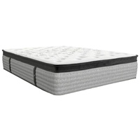 Matelas de qualité supérieure pour hôtel moderne, taille Queen, tissu doux, épaisseur personnalisée, garantie 10 ans, matelas à ressorts ensachés
