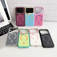 Casing Ponsel Magnetik Matte untuk Xiaomi 17 Pro Anti Benturan Dua Warna Pelindung Penutup Belakang Mendukung Pengisian Daya Nirkabel