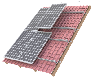 Soporte de panel solar Descuento de fin de temporada: Soportes de techo solar-Compre 100 juegos y obtenga 10% de descuento - Product Image 2