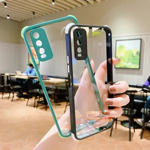 personaliseer case vivo y20i Suppliers-Mode Groothandel Aangepaste Ontwerp Doorschijnend Mobiele Telefoon Case Voor Vivo Y20 Y30