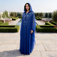 Abaya ouverte 2026 – Style élégant, Kebaya musulmane, Mode féminine moderne, Baju Kurung Malaisie, Polyester, Ensembles décontractés modernes pour adultes