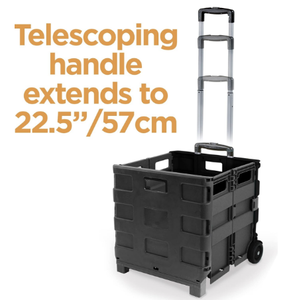 प्रेरित लिविंग अल्ट्रा स्लिम रोलिंग ढहने योग्य भंडारण पैक-एन-रोल उपयोगिता-कार्ट्स, घर, बगीचे, दुकान के लिए - Product Image 5