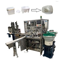 Plastique bouchon cosmétique machine d'assemblage