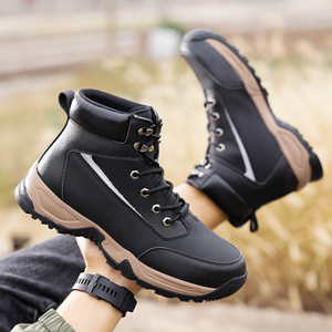 Stivali da Lavoro <span class=keywords><strong>LB</strong></span> Winter di Alta Qualità, Scarpe Antinfortunistiche Unisex in Vera Pelle Bovina e Tela Antistatica - Product Image 2