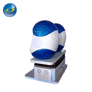 El Parque de Atracciones monta 2 asientos VR Egg Cinema 9D Silla de realidad virtual Simulador de cine - Product Image 5