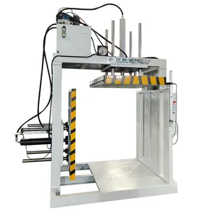 ODM JIANHA 10T presse hydraulique à cadre de voie de guidage de mise en balles de papier usiné à haute résistance Machine à emballer de presse à compresser en carton