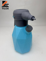 Pulvérisateur d'angle rechargeable TILOX 2L en ABS avec contrôle de débit réglable et tuyau de pulvérisation de 3m pour arrosage et désinfection du jardin