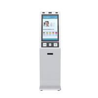 Terminal de paiement tout-en-un en libre-service à écran tactile capacitif de 21.5 pouces borne automatique en libre-service