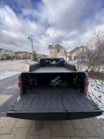 Couverture de benne Dodge Ram Bakflip Heavy Duty à 4 plis, modèle Silverado avec Rambox, aluminium rigide pliable pour camionnette, couvercle à 4 plis