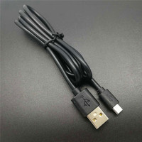 Kabel Pengisi Daya Usb Mikro Usb Isi Daya Cepat, Kabel Pengisi Daya Usb Tebal Pvc 4Mm Kualitas Tinggi 2M 6 Kaki Warna Putih Hitam 6 Kaki