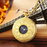 Vente en gros mélange de couleurs classique montre romaine antique montres de poche vintage à quartz