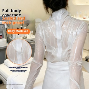 Combinaison intégrale à membrane avec fermeture éclair, couvrant entièrement les bras et les jambes, étanchéité parfaite pour éviter les fuites pendant les soins <span class=keywords><strong>SPA</strong></span> - Product Image 4
