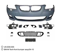 Kit de carrosserie E60 pour BMW E60 modifié m-tech mise à niveau MT barres avant et arrière ensemble jupe latérale série 5 accessoires