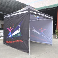 Carpa con dosel impresa vibrante para promociones de ventas al aire libre