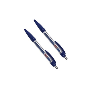 Stylo publicitaire personnalisé avec bannière promotionnelle coulissante imprimée en couleur, logo 0,5 mm, corps en plastique pour le sport - Product Image 3