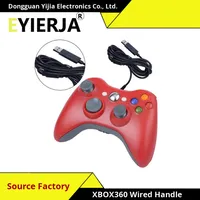 Manette de jeu XBOX360 PC pour TV Box avec connexion sans fil et filaire, modèle à vibration PC360