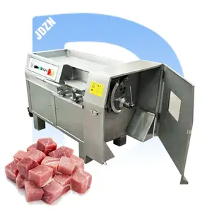 Dondurulmuş koyun eti küp kesici dicing taze domuz şerit et küp kesme makinesi ticari tavuk meme kesme makinesi fiyat