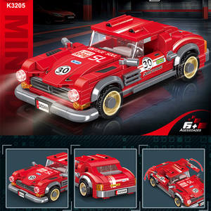 Bloques de Construcción de Autos de Carreras Mingdi K3204, 319 Piezas, Juguete Educativo para Niños de 5 a 7 Años - Product Image 5