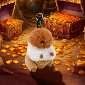 Fantásticos Animales de Peluche de Dibujos Animados, Lindo Llavero de Muñeco Sniffer, Adorno Colgante para Mochila, Disponible para Venta al por Mayor - Product Image 3